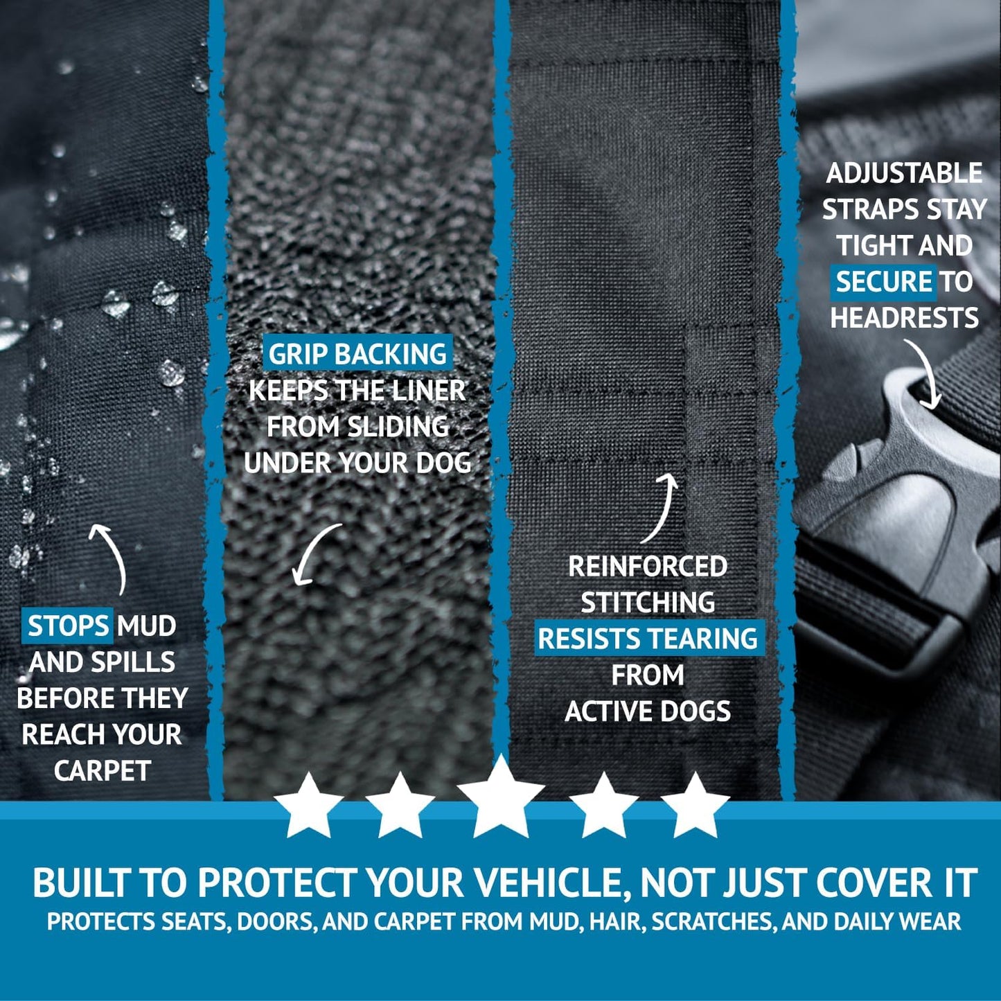 LuxeGuard™ Heavy Duty SUV Cargo Liner for Pets