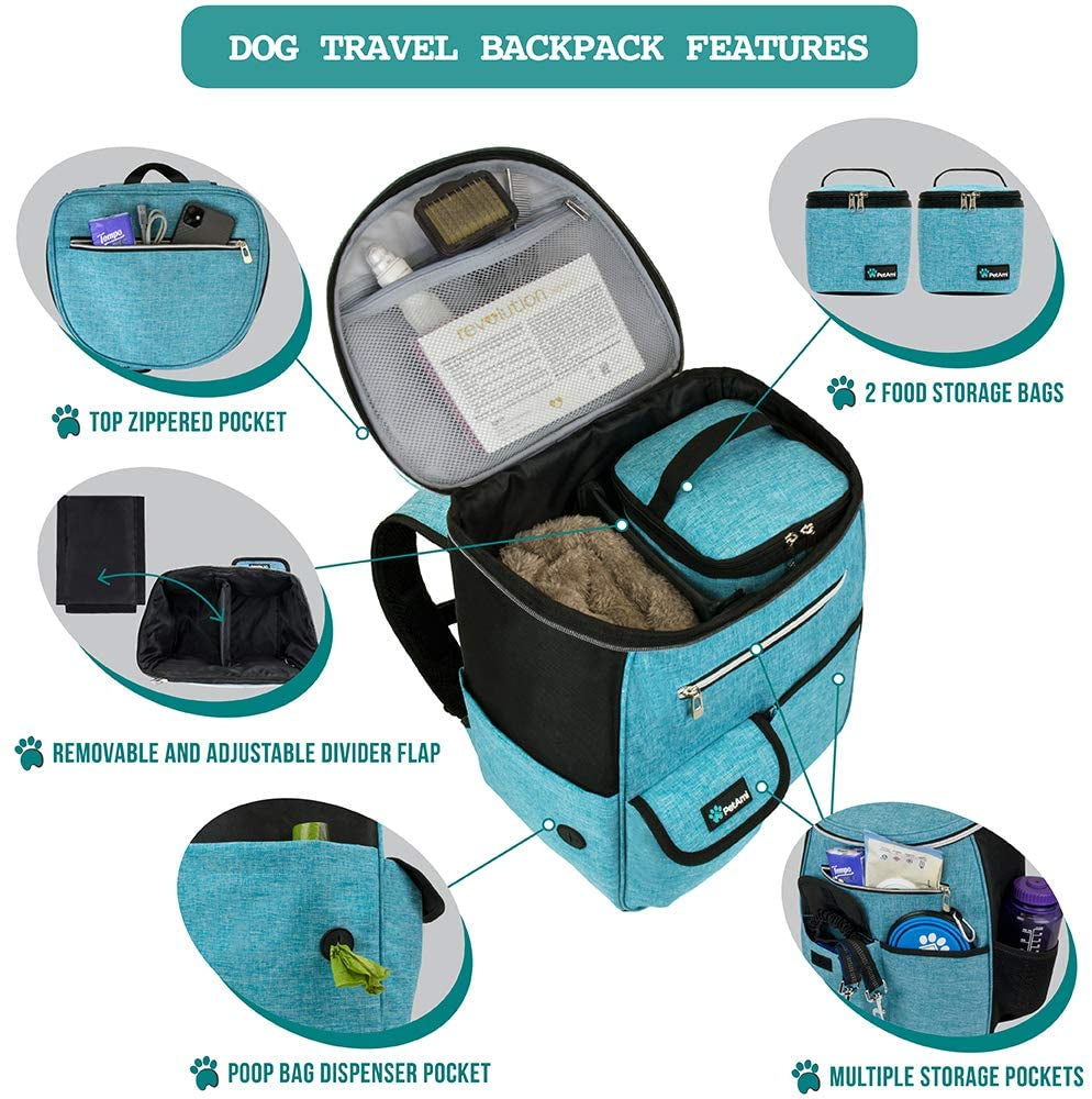 Voyager™ Airline Approved Pet Travel Backpack & Organizer